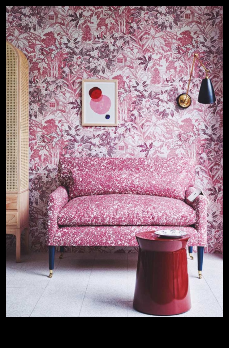 Изследване на изкуството на смесване на модели в интериорния декор