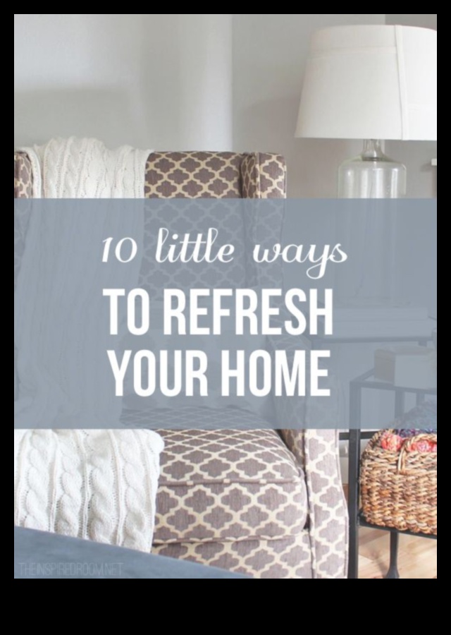 Искате да освежите домашния си декор? Следвайте тези предложения