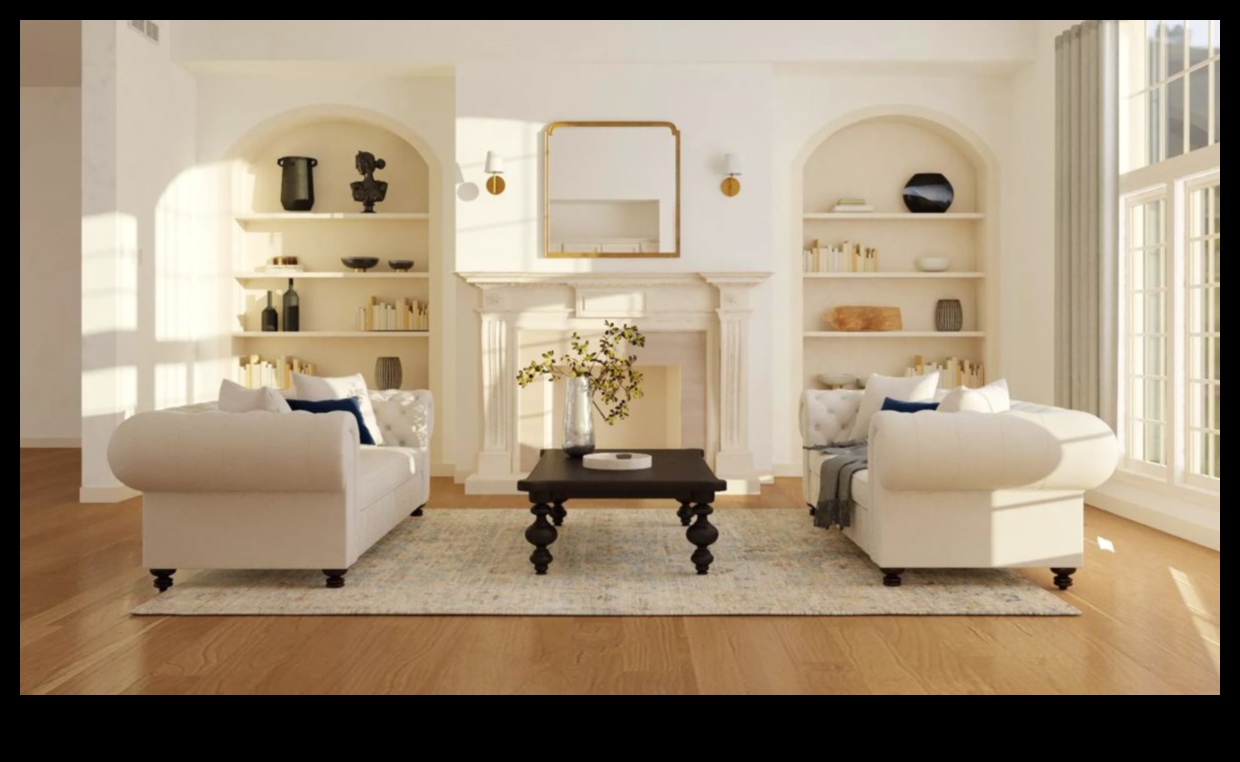 Перфектната симетрия 8 балансирани концепции за интериорен декор