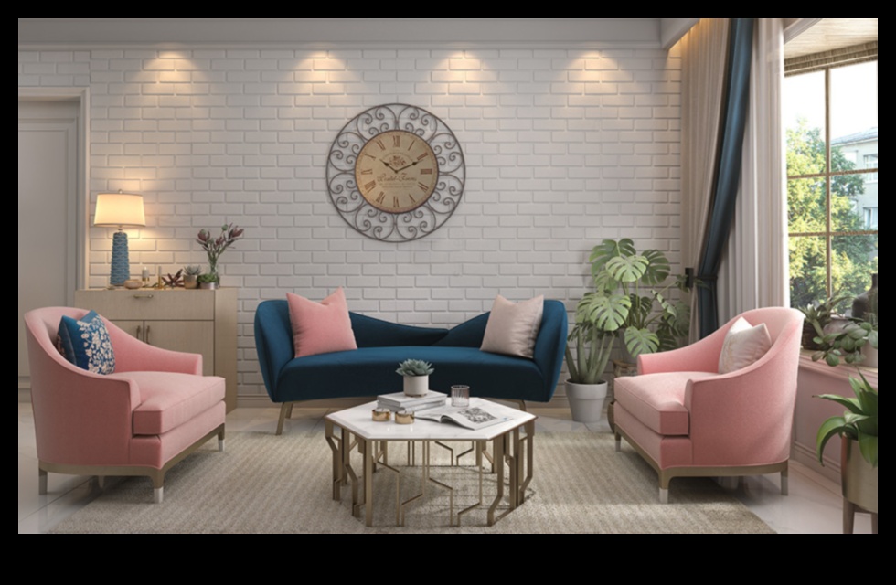 Перфектната симетрия 8 балансирани концепции за интериорен декор