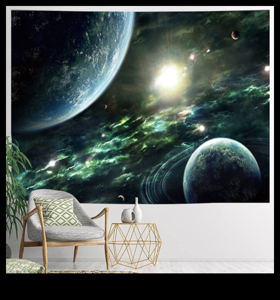 Небесно платно: рисуване на епичния портрет на космическия гоблен