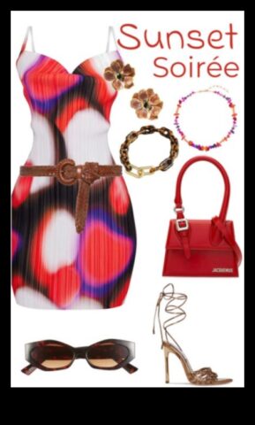 Sunset Splendor Summer Soiree Style за нощно време в съответствие с класа