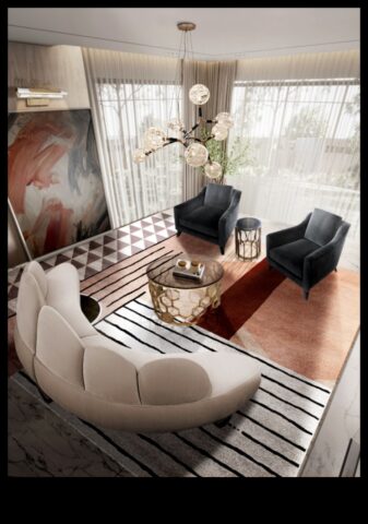 Луксозното предефинирано разнообразие се събиране с практичността в модерния къща