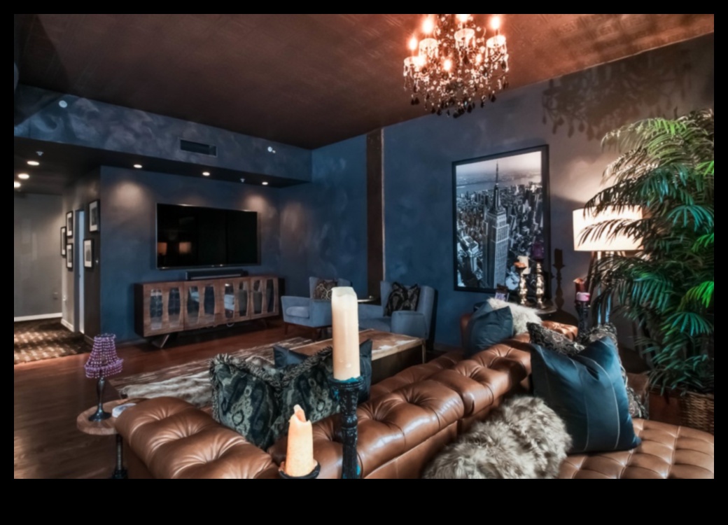 Какви са някои идеи за ретро индустриален декор на спалня със стиймпънк акценти?