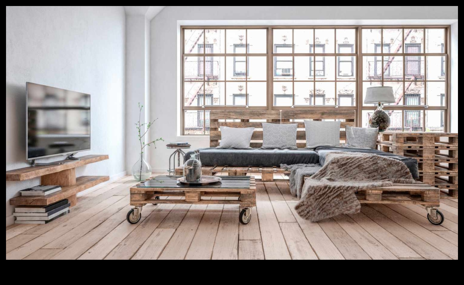 Креативни начини за използване на палети в домашен декор