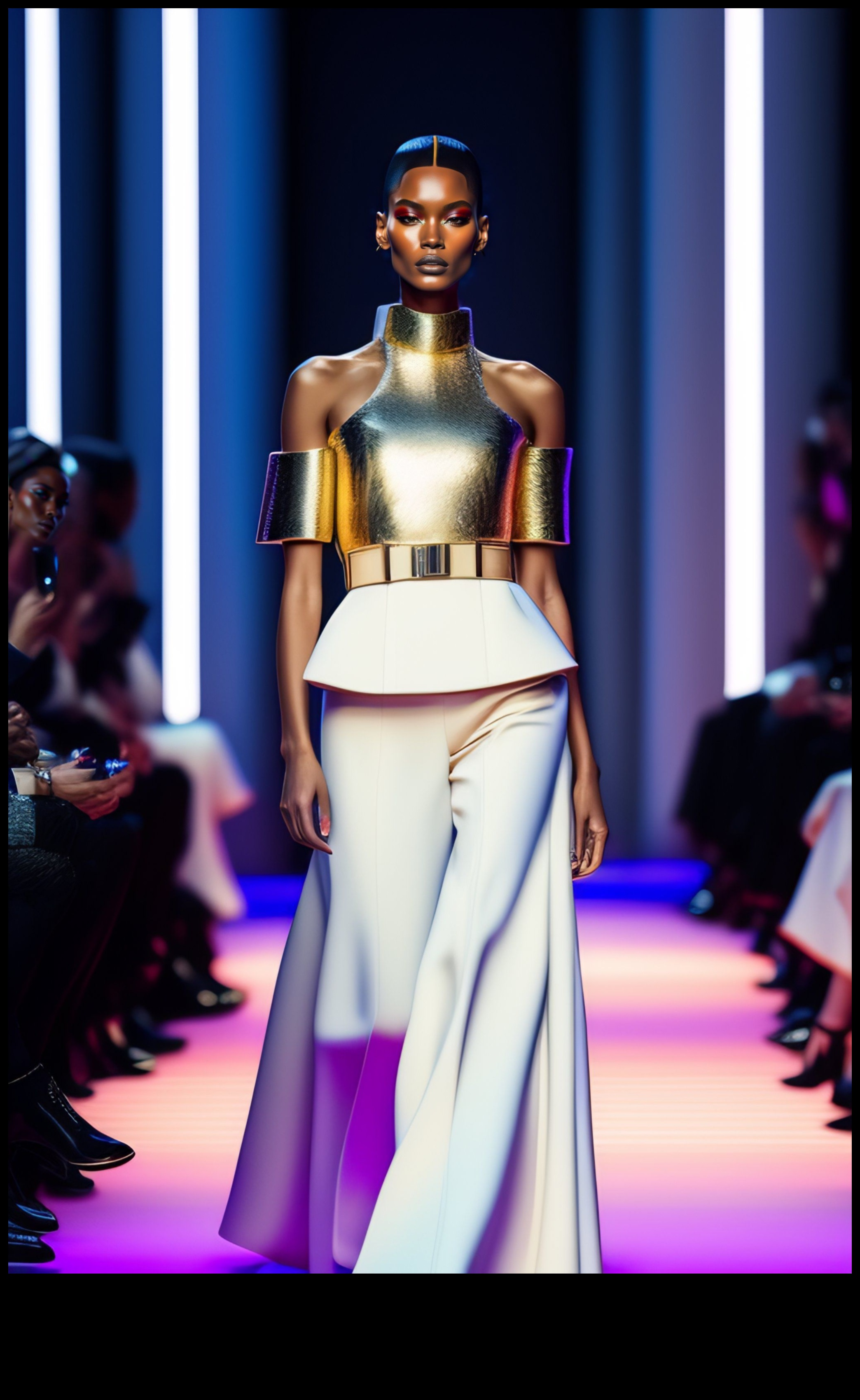 Runway Radiance: Симфония от цветове в модерна хармония