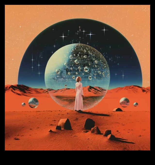 Небесен колаж: Артистични изрази, вдъхновени от планетарната красота