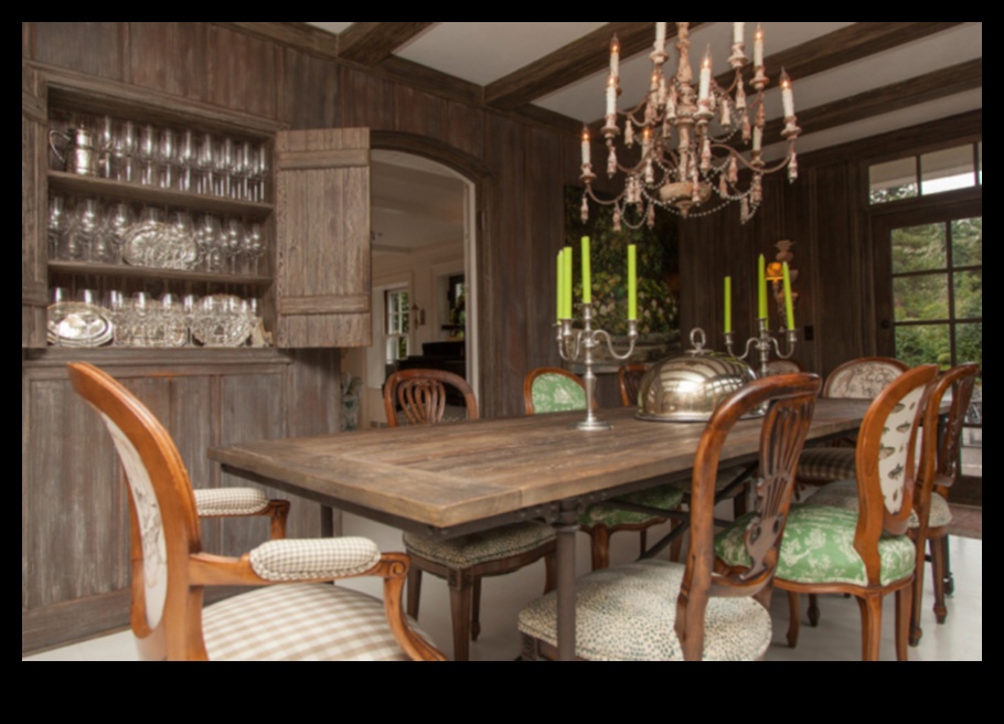 Как да създам усещане за градска селска къща в моята трапезария с Идеи за декор на селска къща?