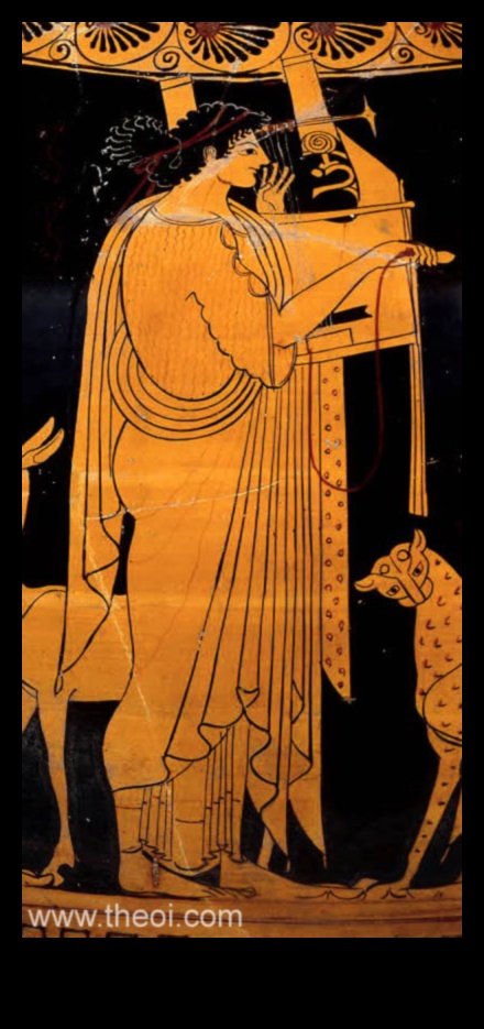 Аполонийско артистично изкуство: Изобразяване на Бога на музиката и изкуствата