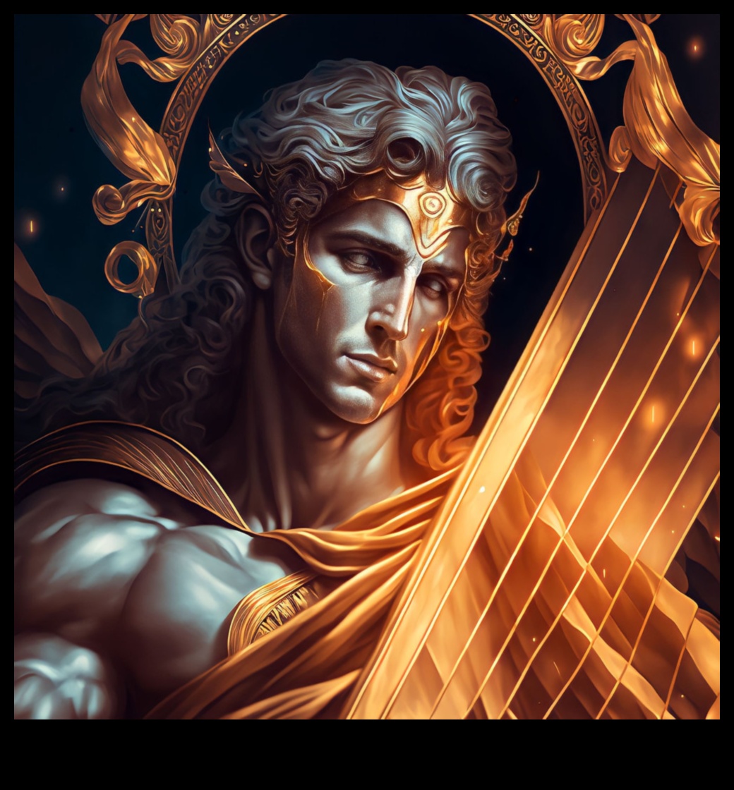 Аполонийско артистично изкуство: Изобразяване на Бога на музиката и изкуствата