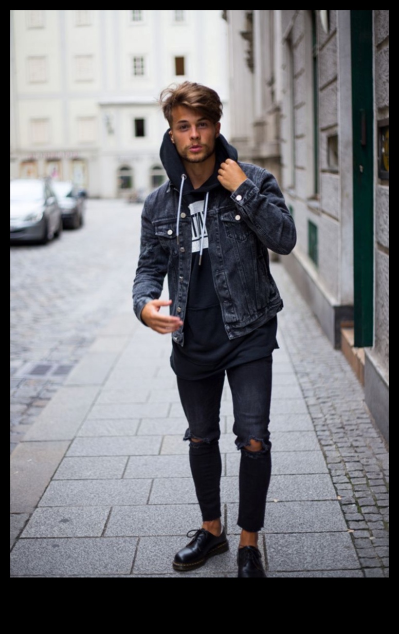 Градски шик: Градска мъжка мода за модни тенденции