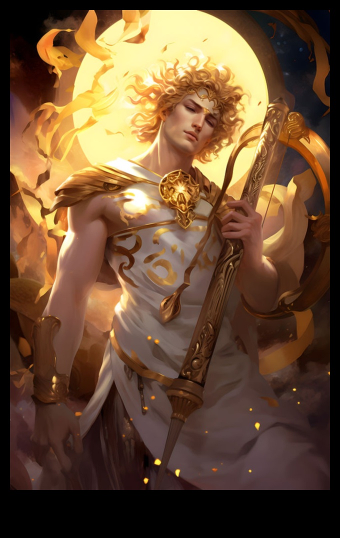 Аполонийско артистично изкуство: Изобразяване на Бога на музиката и изкуствата