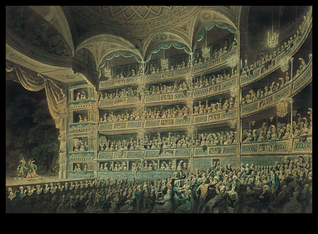 Театрално осветление: драма и представление в рококо изкуството